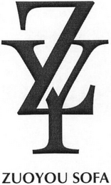 ZY ZUOYOU SOFA logo