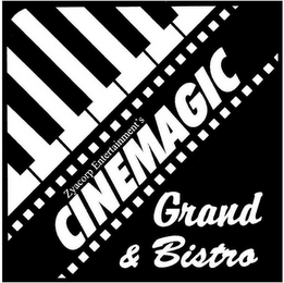 ZYACORP ENTERTAINMENT'S CINEMAGIC GRAND & BISTRO logo