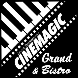 ZYACORP ENTERTAINMENT'S CINEMAGIC GRAND& BISTRO logo