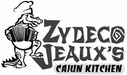ZYDECO JEAUX'S CAJUN KITCHEN logo