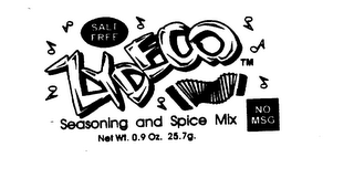 ZYDECO SEASONING AND SPICE MIX logo