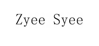 ZYEE SYEE logo