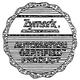 ZYMARK AUTOMATION CERTIFIED PRODUCT logo