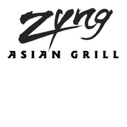 ZYNG ASIAN GRILL logo