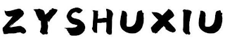 ZYSHUXIU logo