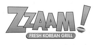 ZZAAM! FRESH KOREAN GRILL logo
