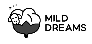 ZZZ MILD DREAMS logo