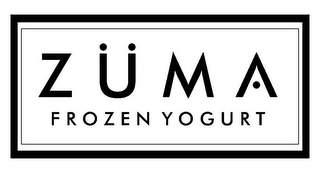 ZÜMA FROZEN YOGURT logo