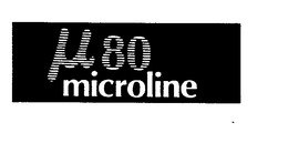 µ 80 MICROLINE logo