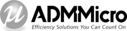 µ ADMMICRO EFFICIENCY SOLUTIONS YOU CAN COUNT ON logo