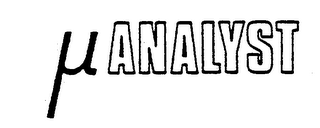 µ ANALYST logo