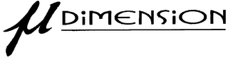 µ DIMENSION logo