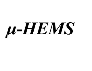 µ-HEMS logo