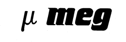 µ MEG logo