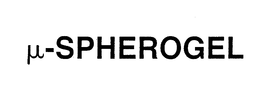 µ-SPHEROGEL logo
