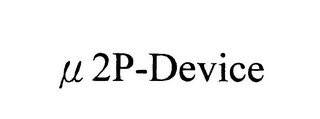 µ2P-DEVICE logo