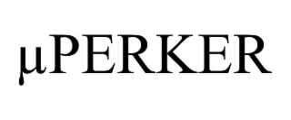 µPERKER logo