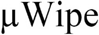 µWIPE logo