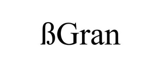 ßGRAN logo