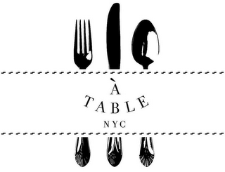 À TABLE NYC logo