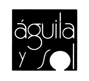 ÁGUILA Y SOL logo