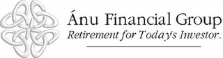 ÁNU FINANCIAL GROUP RETIREMENT FOR TODAY'S INVESTOR. logo