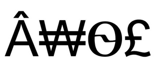ÂWO£ logo
