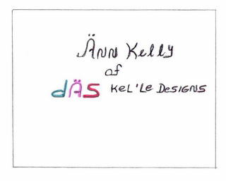 ÄNN KELLY OF DÄS KEL 'LE DESIGNS logo