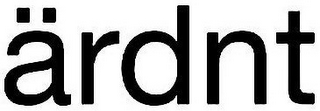 ÄRDNT logo