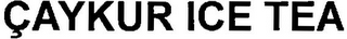ÇAYKUR ICE TEA logo