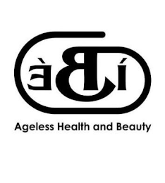 ÈBÍ AGELESS HEALTH AND BEAUTY logo