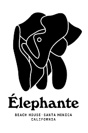 ÉLEPHANTE BEACH HOUSE · SANTA MONICA CALIFORNIA logo