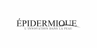 ÉPIDERMIQUE L'INNOVATION DANS LA PEAU logo
