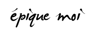 ÉPIQUE MOI logo