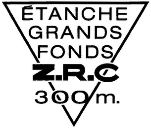 ÉTANCHE GRANDS FONDS Z.R.C 300 M. logo