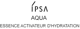 ÍPSA AQUA ESSENCE ACTIVATEUR D'HYDRATATION logo