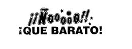 ¡¡Ñ00000!! ¡QUE BARATO! logo