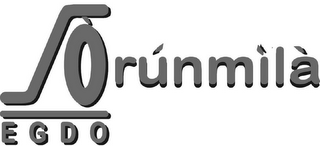 ÒRÚNMILÀ EGDO logo