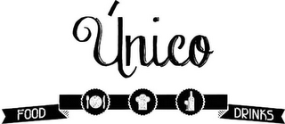 ÚNICO FOOD DRINKS logo
