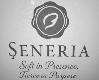ŞENERIA SOFT IN PRESENCE, FIERCE IN PURPOSE logo