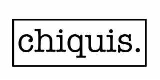 СHIQUIS. logo